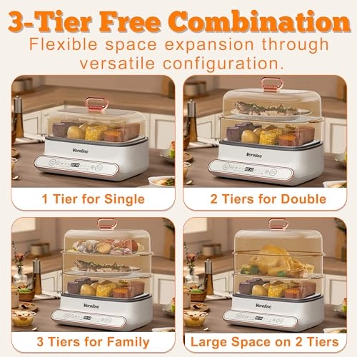 Electric Food Steamer - 15QT