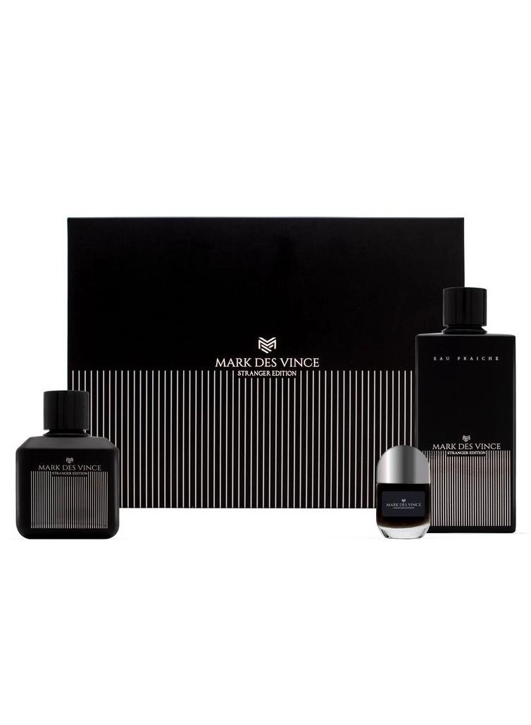 Mark Des Vince Stranger - Eau de Parfum 100ml + Eau Fraiche - 200ml + Concentrated Perfume - 15ml