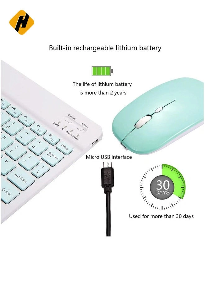 Ultra-Slim Bluetooth Keyboard and Mouse Combo