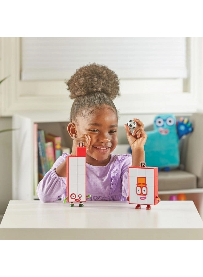 Numberblocks Friends Eleven and Twelve Figures - 3-5