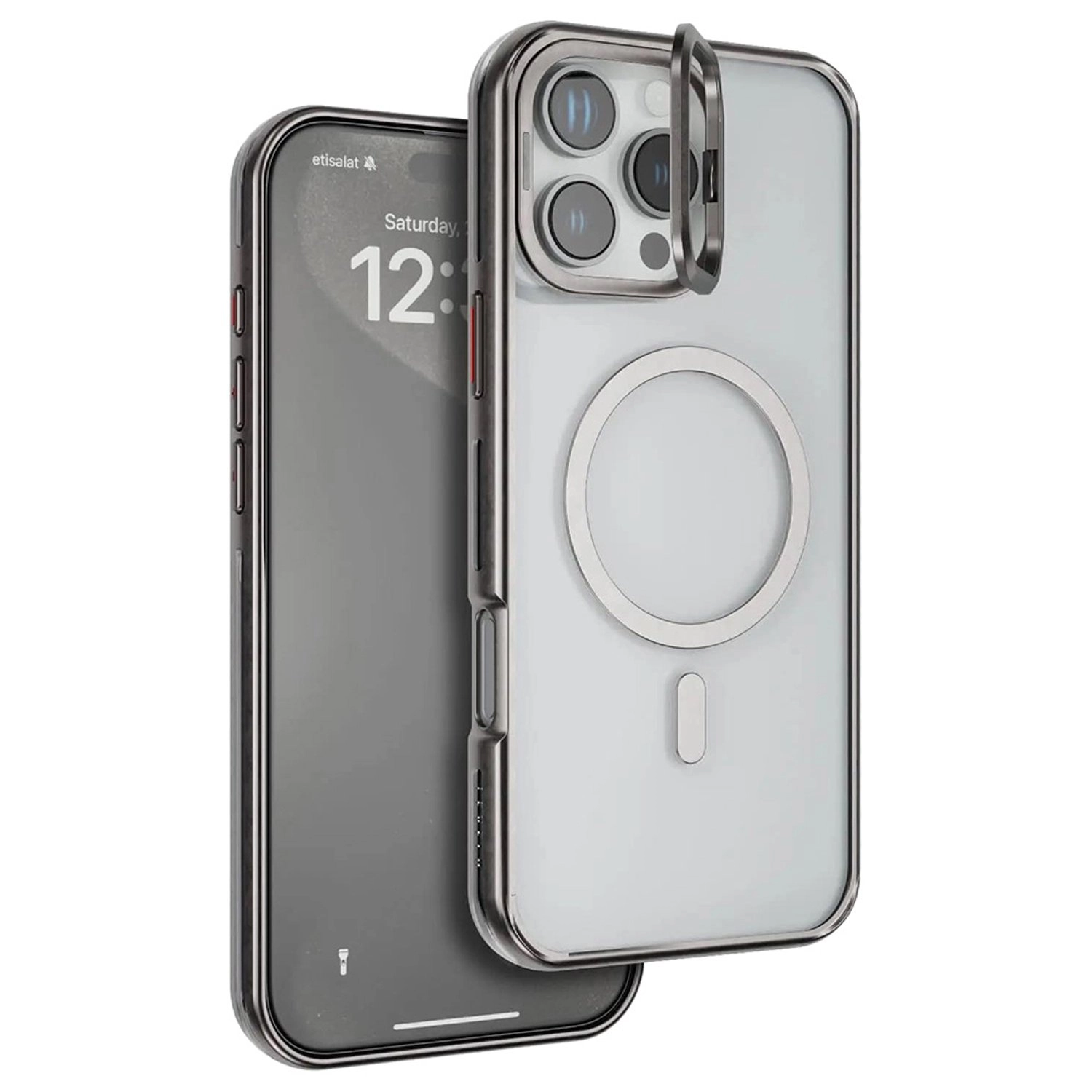 Elio PC Case with MagSafe for iPhone 16 Pro