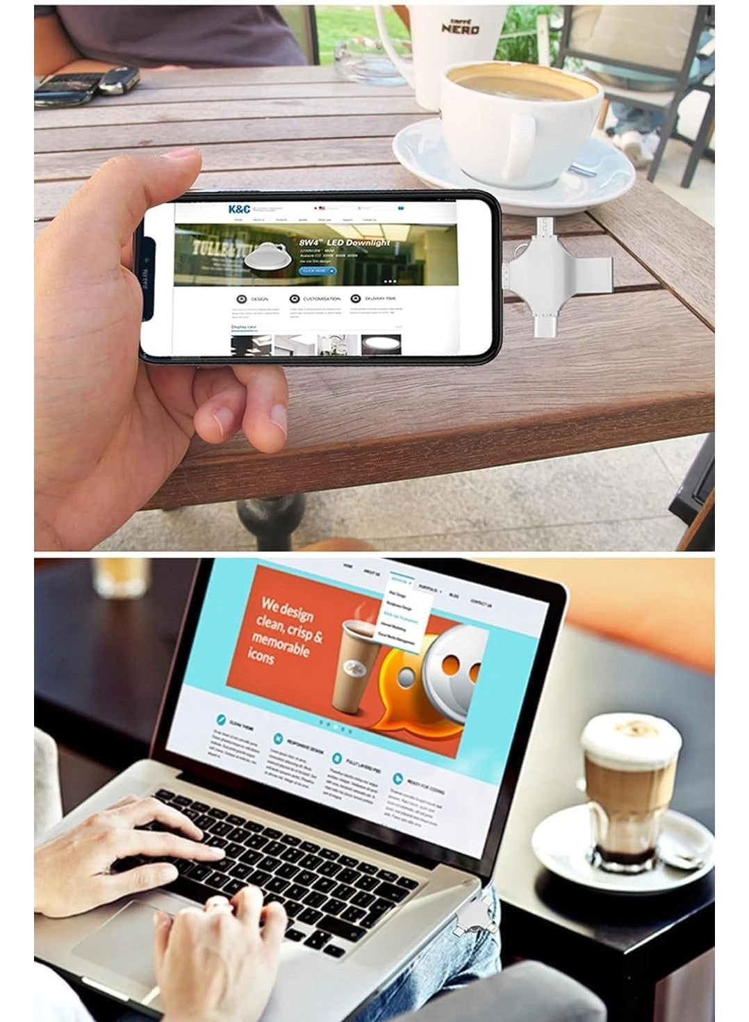 OTG 4 in 1 USB Flash Drive - USB 3.0 1TB