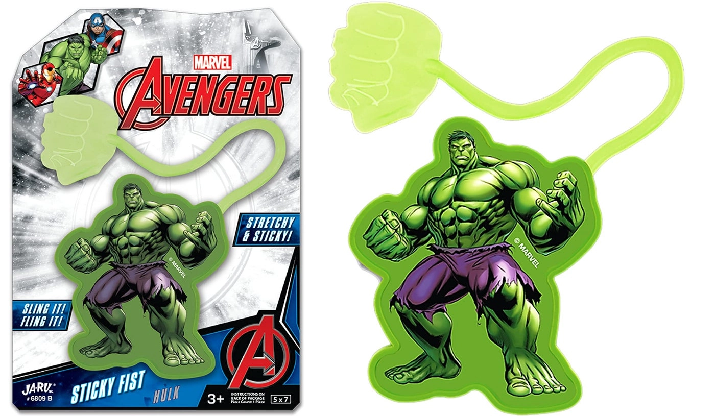 Ja-Ru Marvel - Spiderman + Hulk Sticky Hands (B-6809-1) 1 pcs