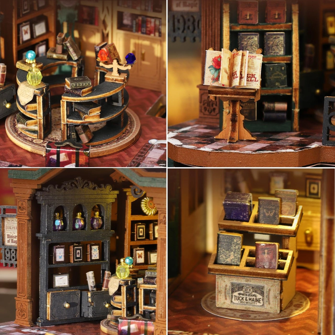 Miniature House Kit - Twilight Bookstore 1:24