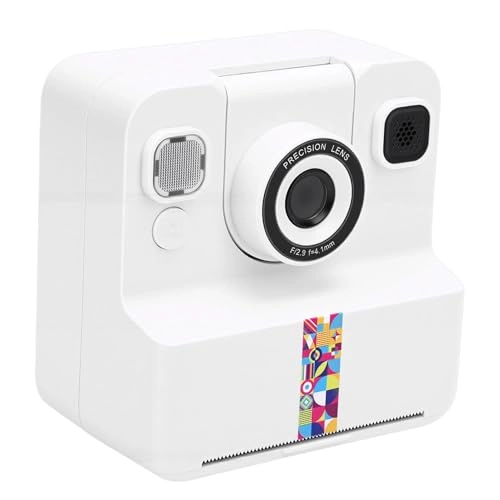 Instant Print Camera - 5 Colors 16X Digital Zoom 1080P HD Video