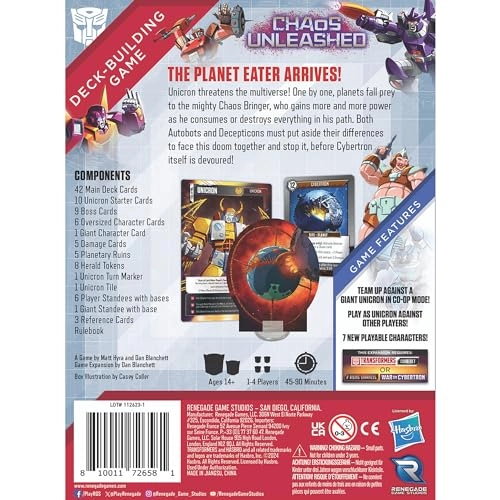 Transformers: Deck-Building Game: Chaos Unleashed