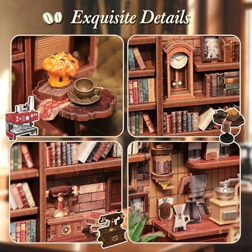 Book Nook Kit - Corner Coffee Shop