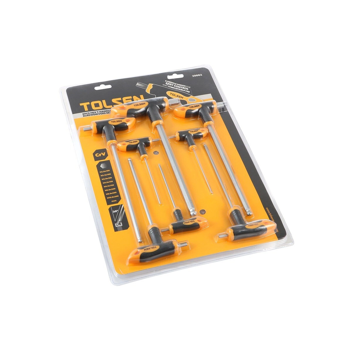 FAEBER 20062 HEX Screwdriver Set (8 Pcs)