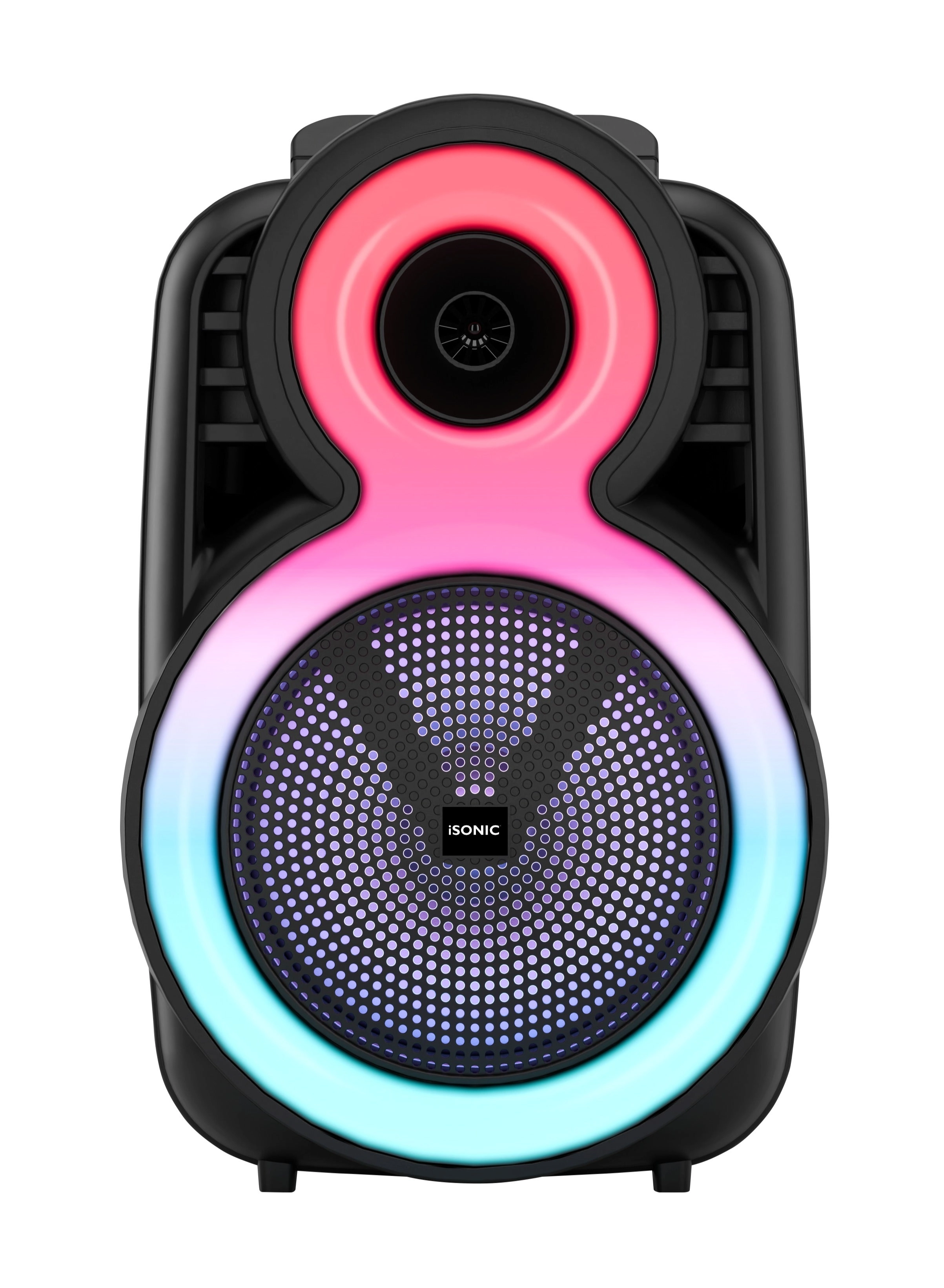 Wireless Bass Portable Party Speaker - 8 Inch LED Lights