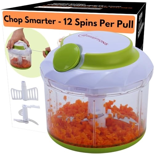 QuickPull Food Chopper - 4-Cup 3 blades