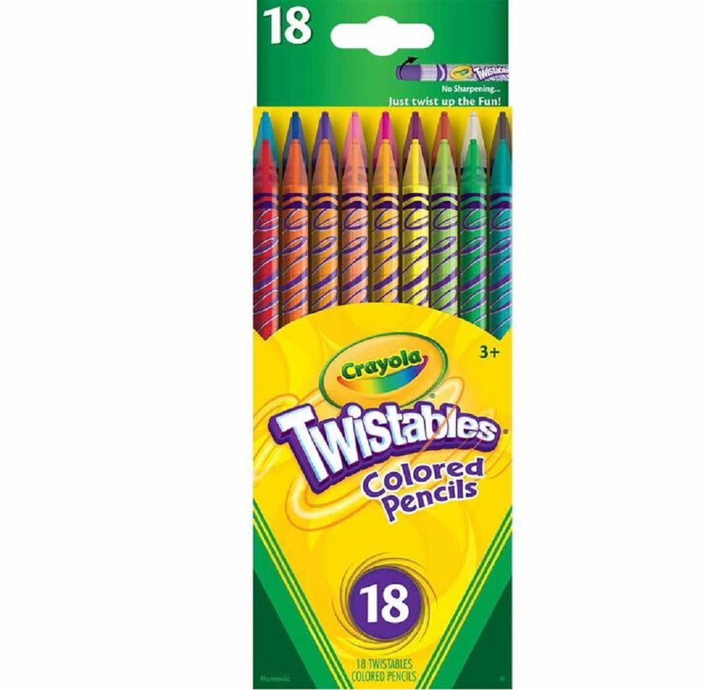 Crayola Twistables Colored Pencils - 18