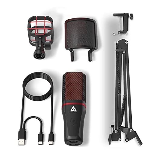 AM-C7 3.5mm-Mini-Jack+USB Microphone