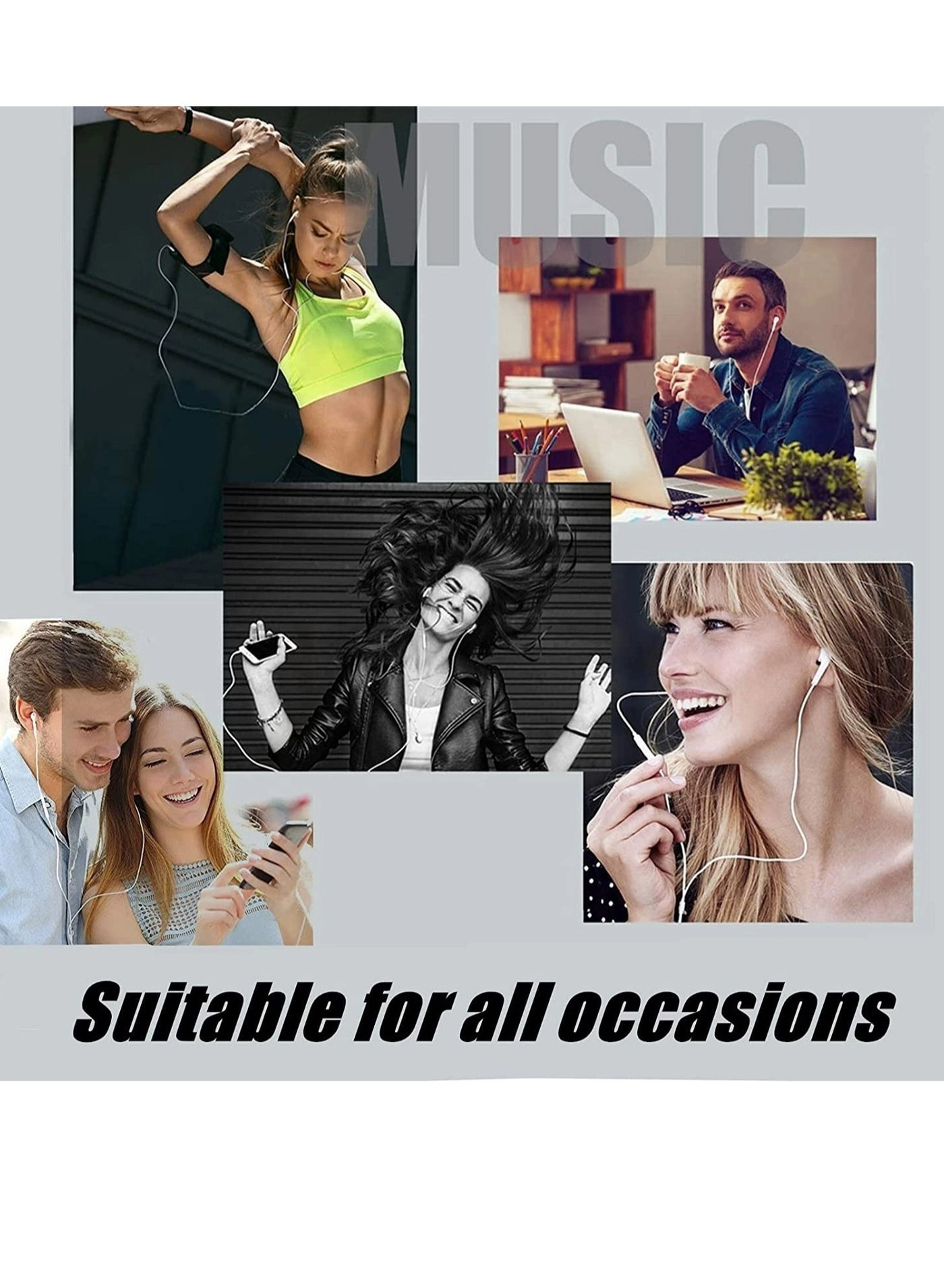 Lightning Headphone Wired Headset