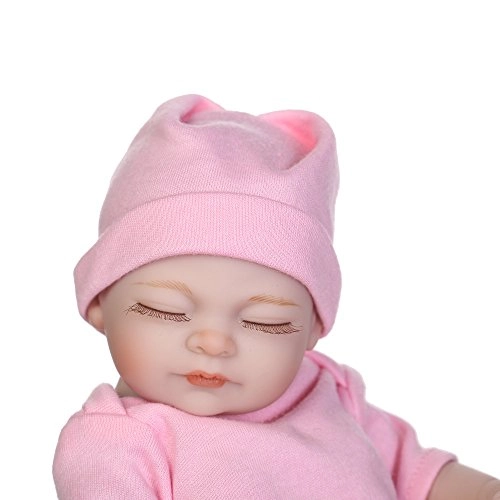 Reborn Baby Doll - 10inch 25cm Silicone Vinyl Girl