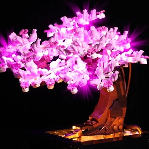 LED Light Set for Lego 10281 Bonsai Tree - pink USB