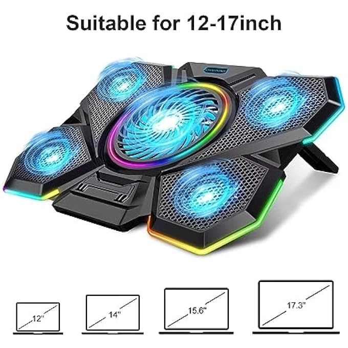 LAPTOP COOLING PAD - 5 12-15.6 INCH