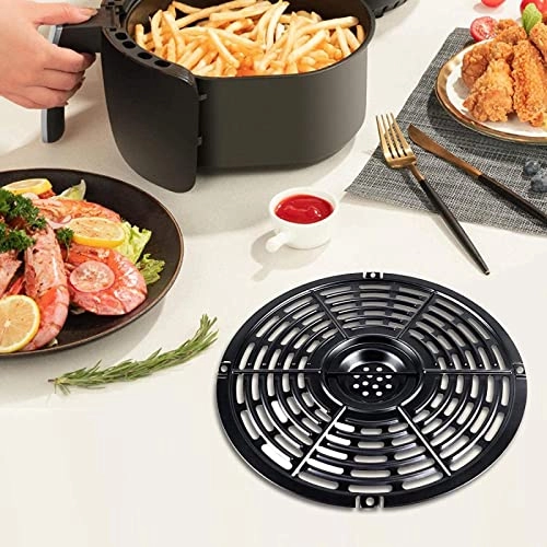 Air Fryer Grill Pan - Premium, Food-Grade Durable Steel 1