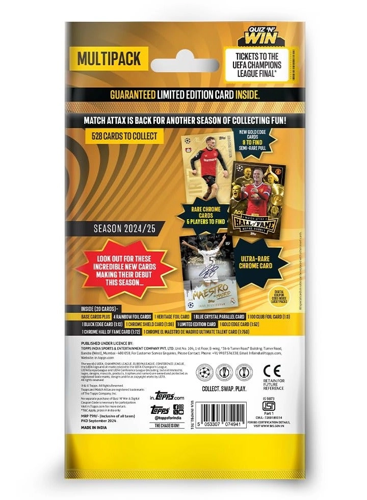 UEFA Champions League Match Attax 24/25 - 40pcs