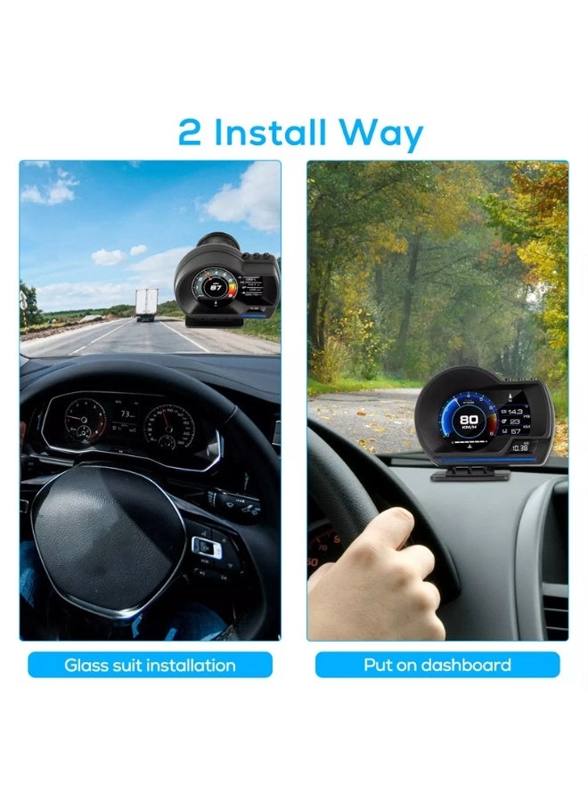 A8 Head up Display - 5.7in OBDII