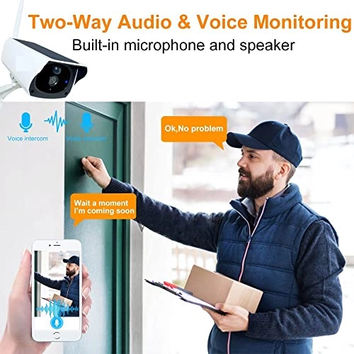 Solar Security Camera 1080P