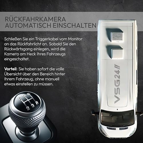 Reversing Camera - Night vision Wired Set