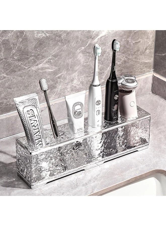SYOSI Toothbrush Holder - Countertop 6-Compartment