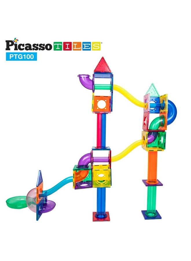 Magnetic Marble Run - Architecture 100 pcs