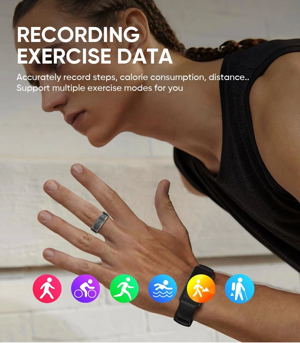 Smart Ring - Heart Rate Monitor Sleep Tracker