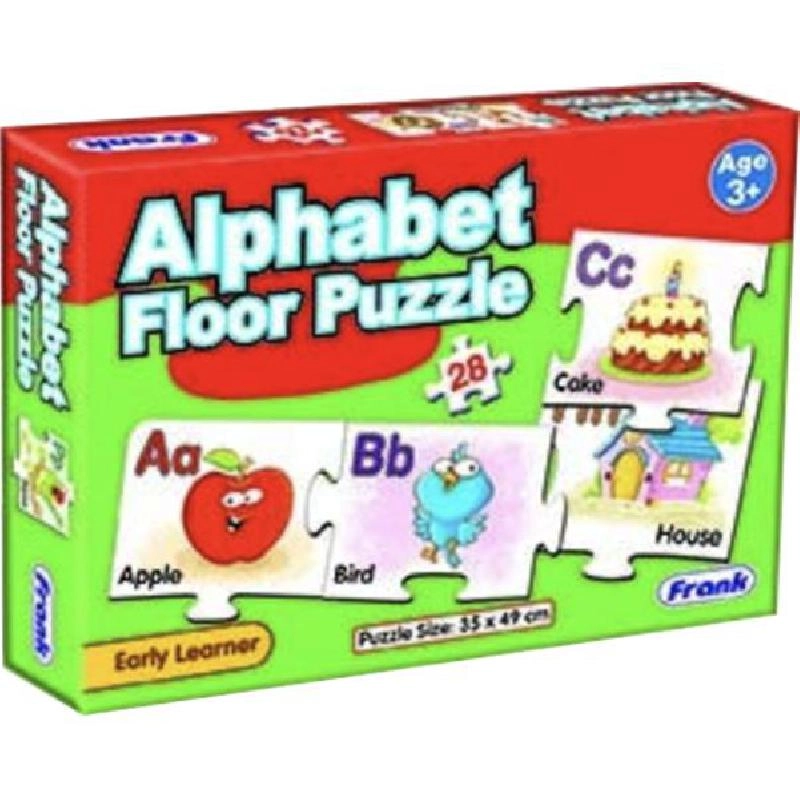 Frank Early Learner Alphabet Floor Puzzle Mat - 3 Years and Above 28 Pieces