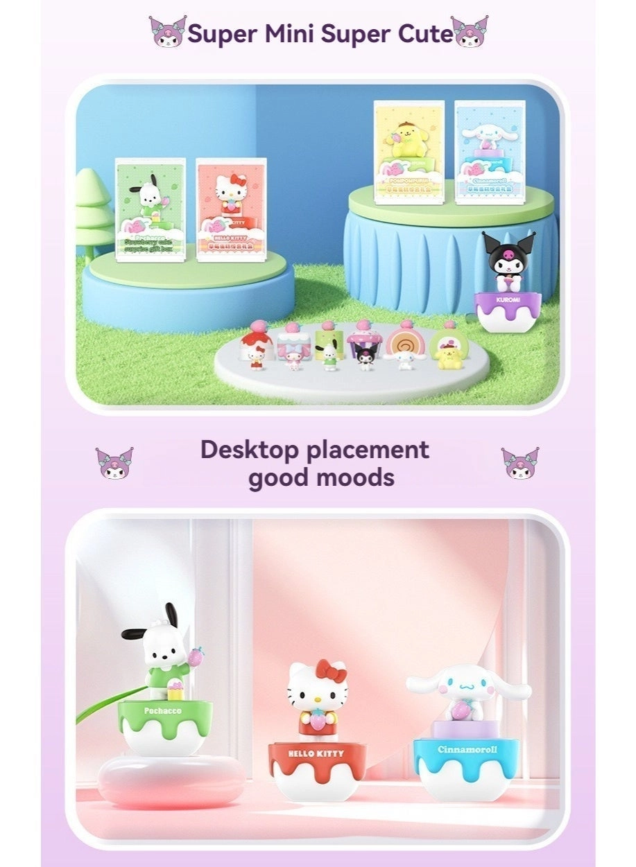 Dessert Series Mystery Blind Box - Hello Kitty Kuromi Cinnamoroll