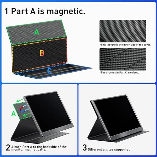 Portable Monitor - 1080P FHD 15.6 Inch