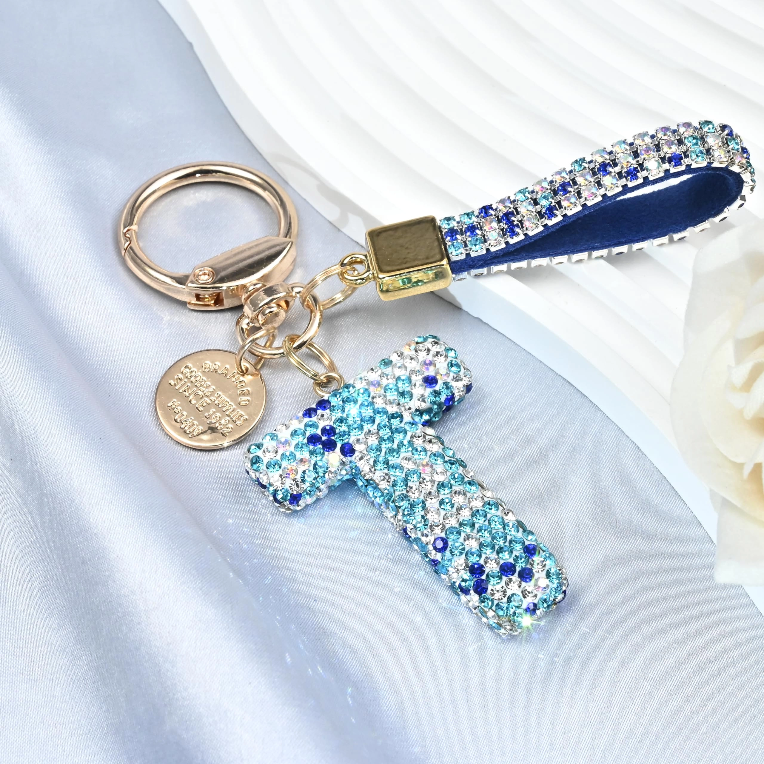 Initial Letter Keychain - Letter