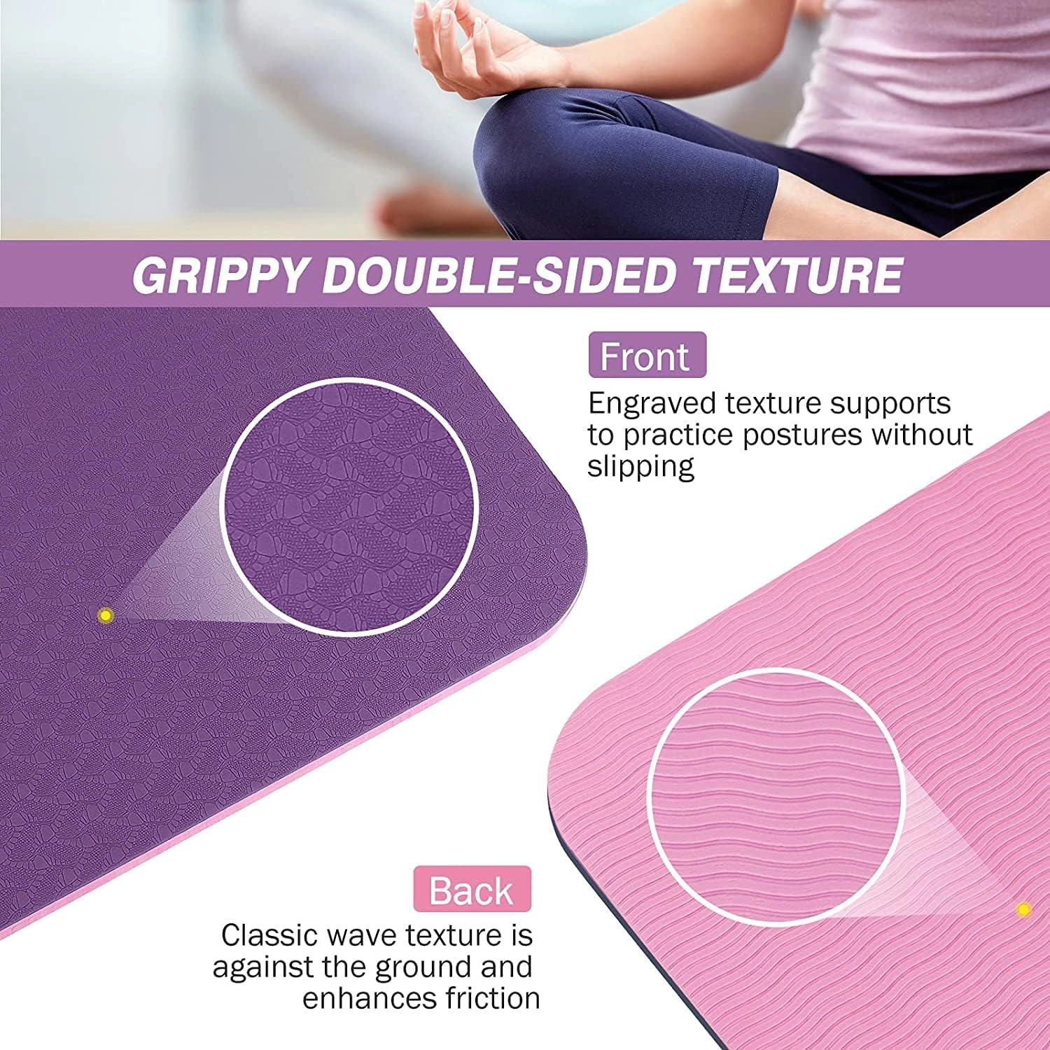 Yoga Mat - TPE 6mm