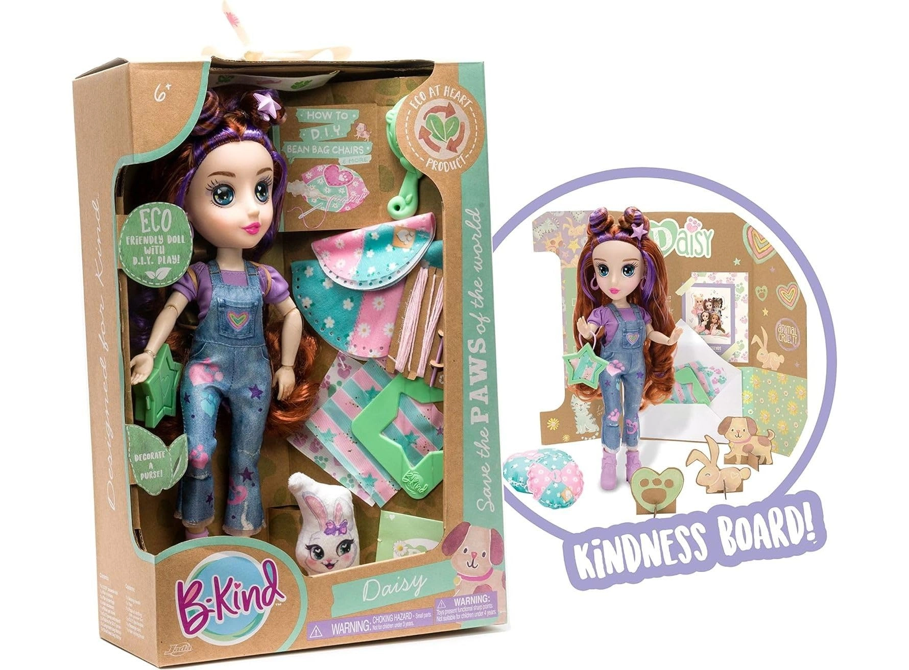 Jada Daisy Doll Playset - Recycled Plastic Multicolor