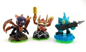 Activision (Used) Spyro + Trigger Happy + Gil Grunt - Skylanders