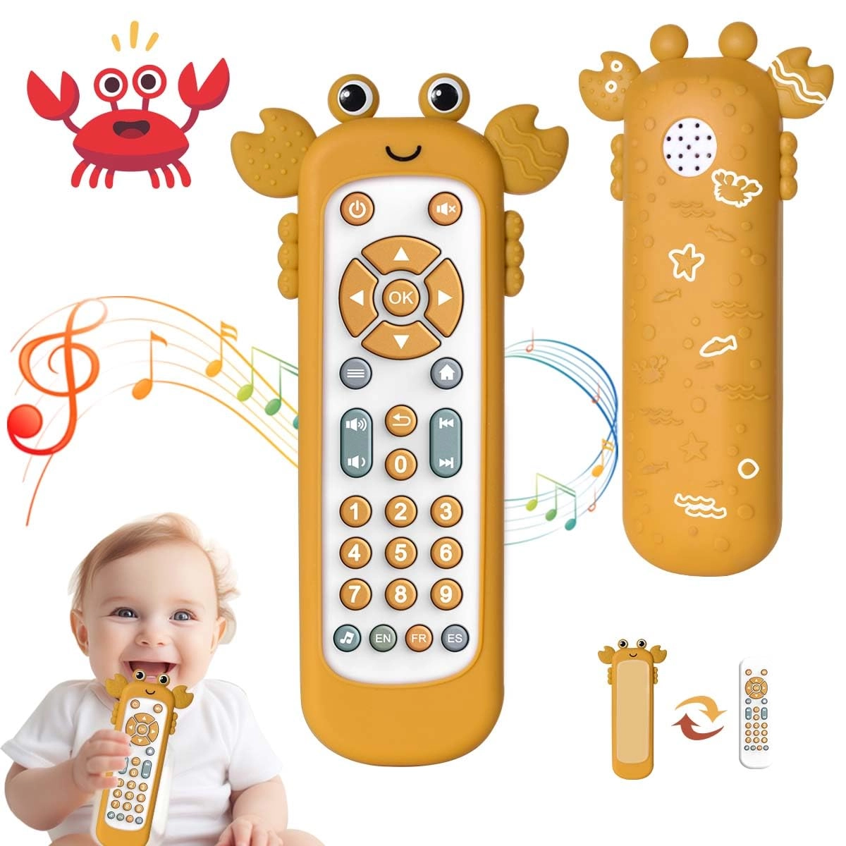 Shantou Chenghai Xingtai Toy Factory tuivesafu Crab Musical Toy - 6 months+
