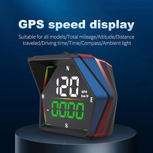 Universal Car HUD - GPS Speedometer HD Display