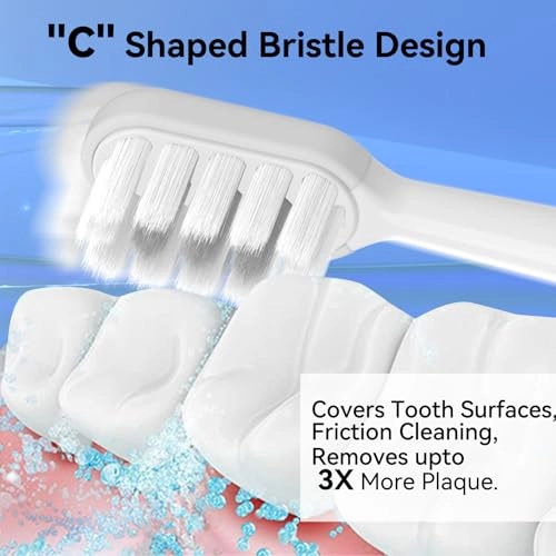 Toothbrush Heads - Compatible with Laifen 10 Pack