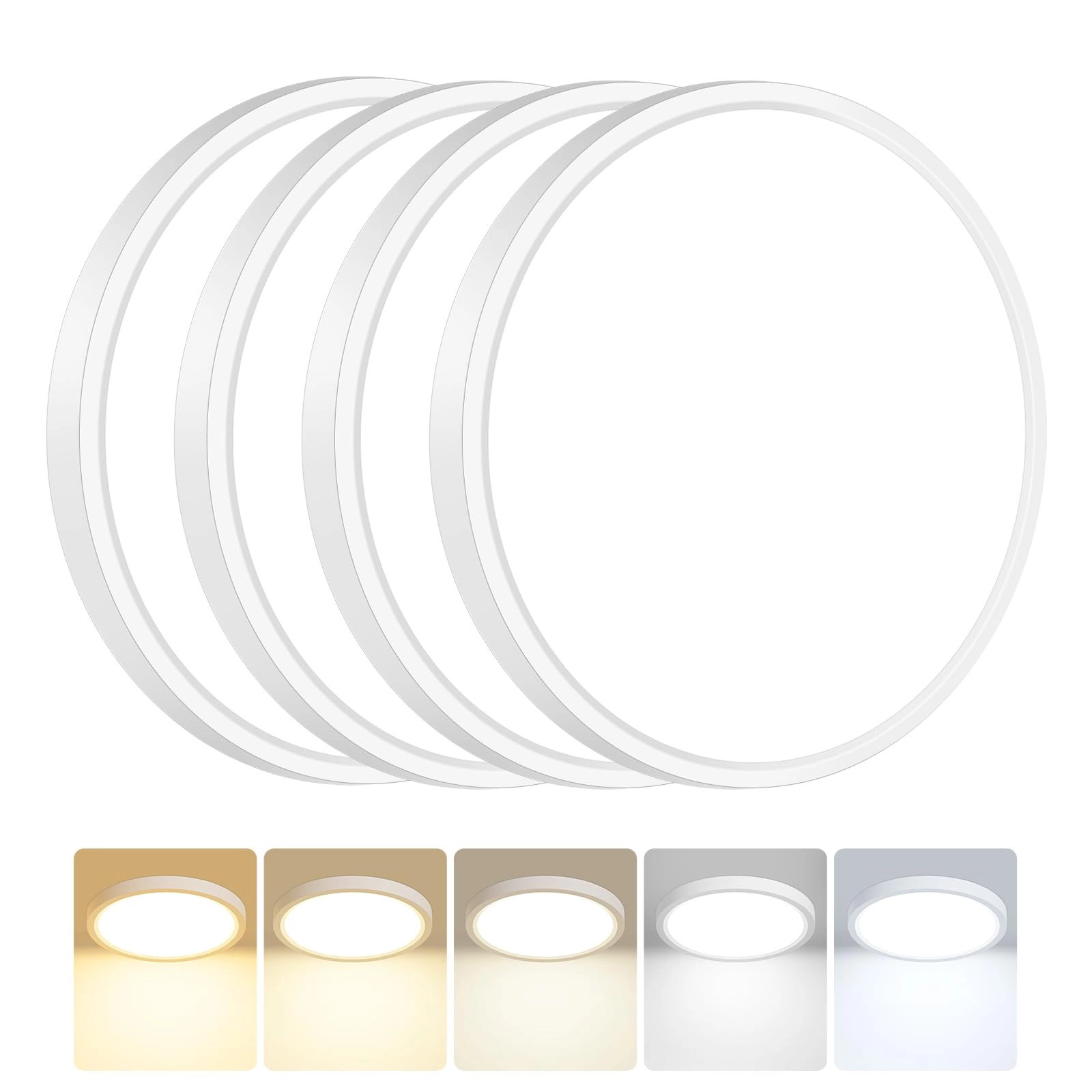 Zhongshan Xunxiao Lighting Technology Company Bathroom Light - 3000K/3500K/4000K/5000K/6500K Dimmable