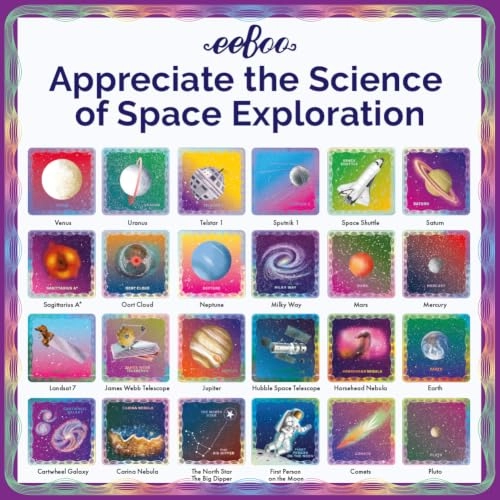 Shiny Space Memory & Matching Game - 5+ 24 Pairs