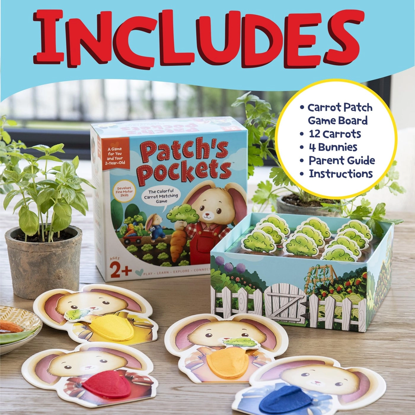 Patch's Pockets - 2+