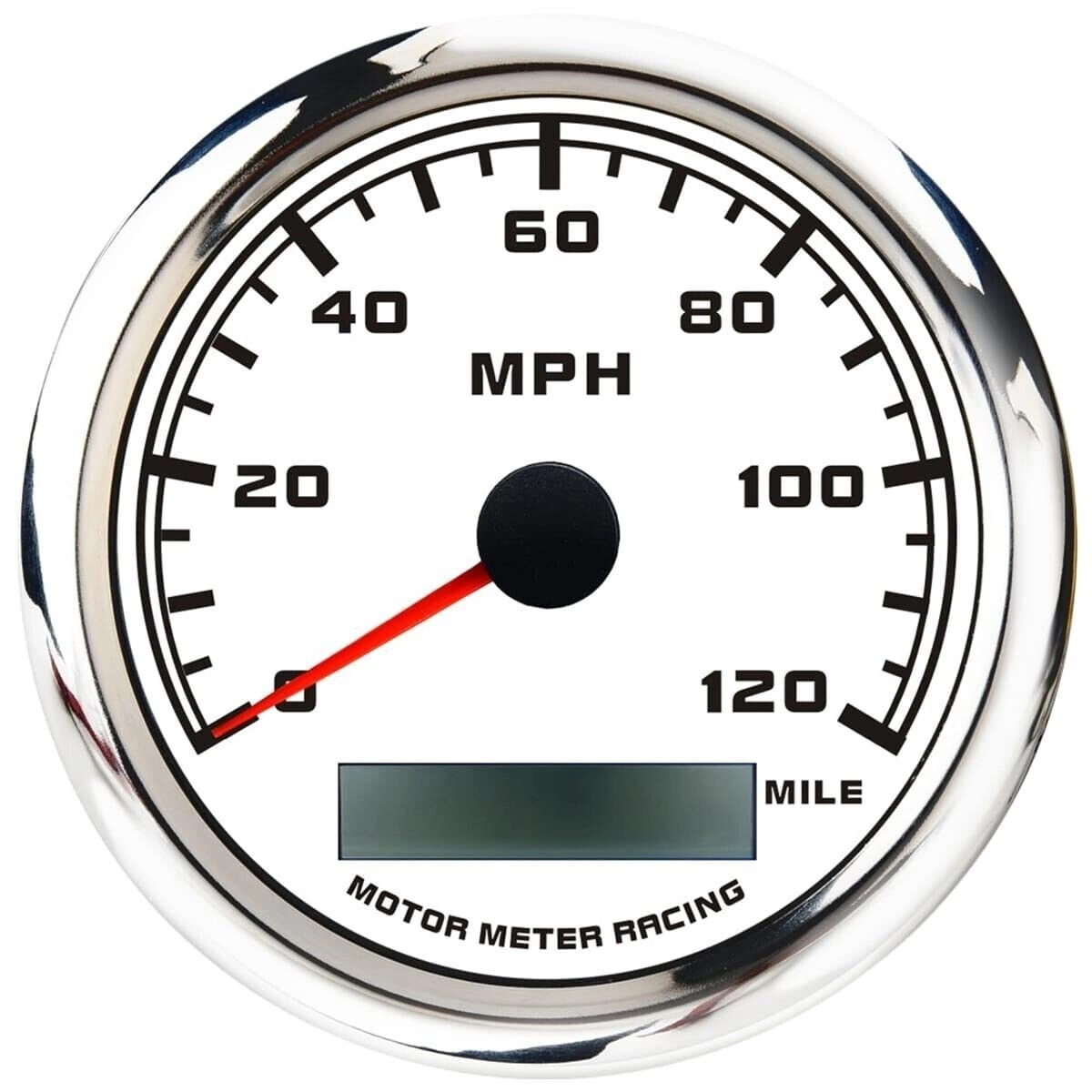 MOTOR METER RACING W Pro - 85mm GPS Speedometer 120 MPH