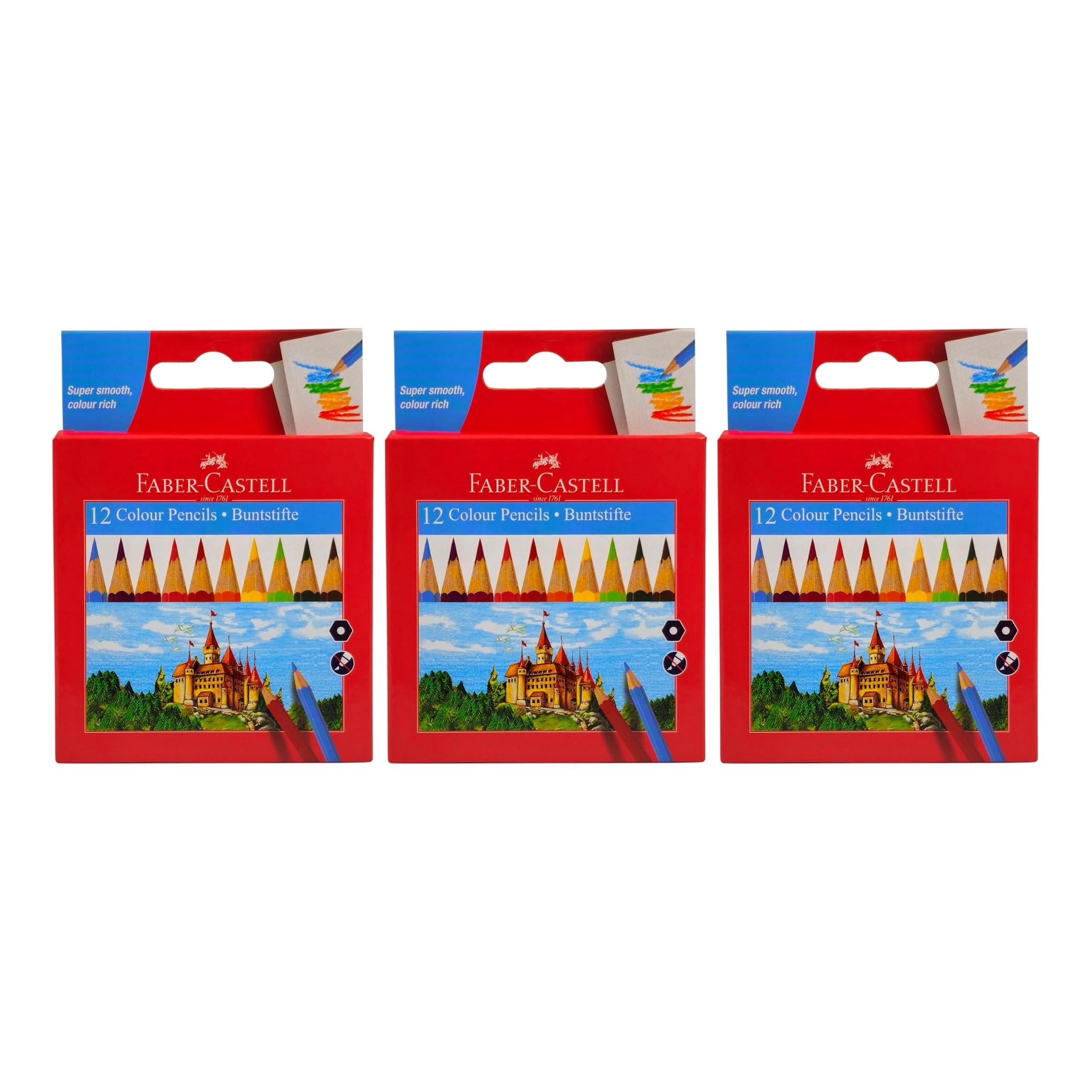 Coloured Pencils - 12 Pcs