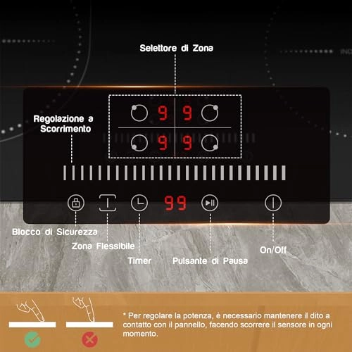 NTI-B43506-F1-VDE Induction hob