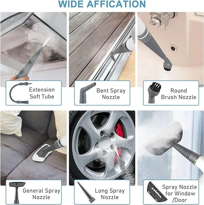 High Temperature Steam Cleaner - 1000W Handheld