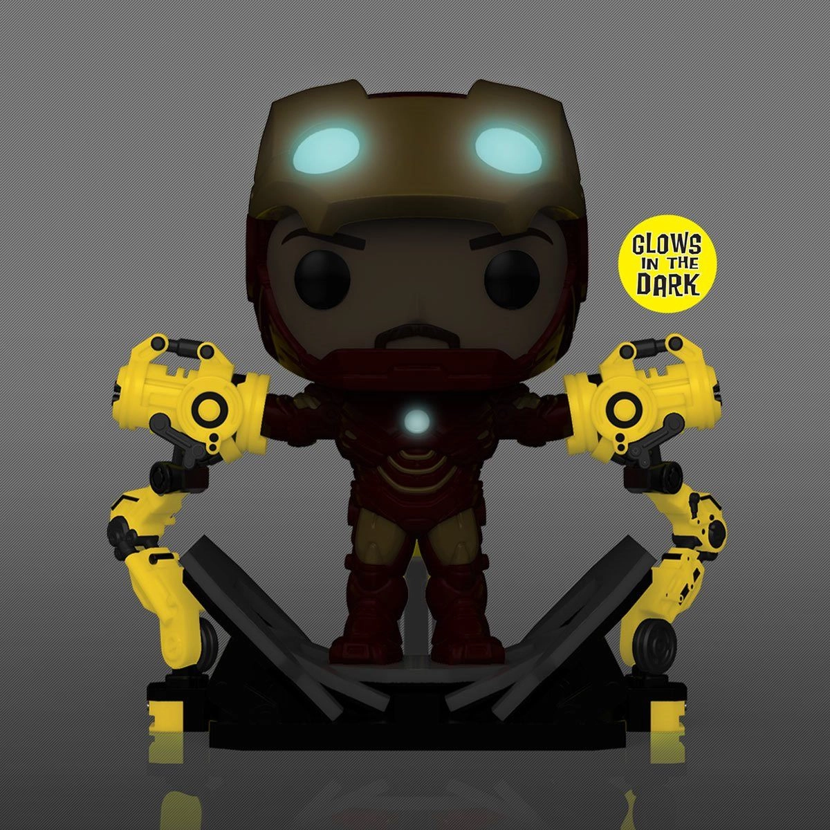 Iron Man MK IV - Marvel - Glow-in-the-Dark 6-Inch Deluxe Pop! Vinyl Figure