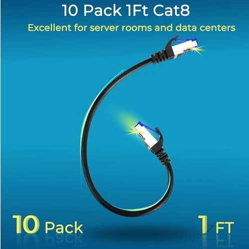 Patch Cables Cat8 - 1ft
