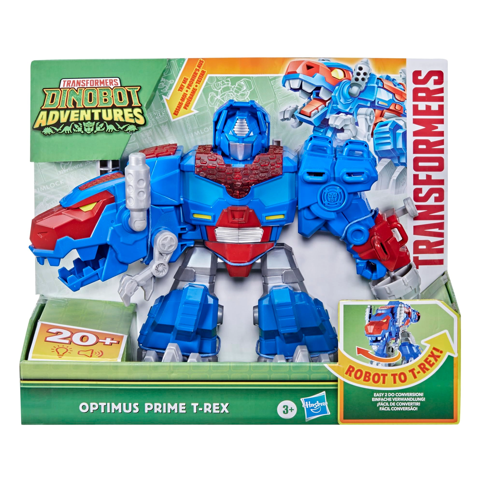 Transformers - Optimus Prime Dinobot Adventures