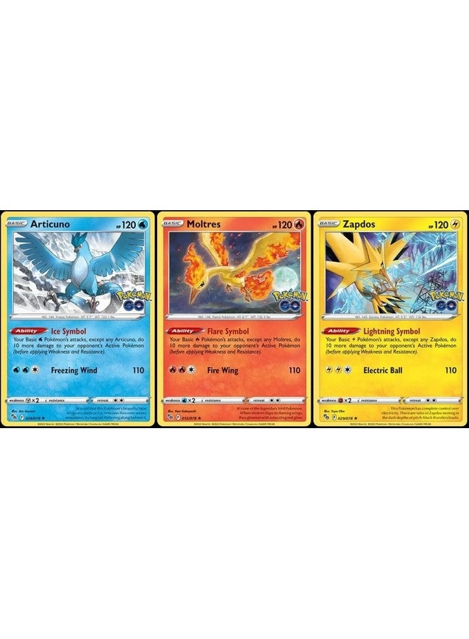 Articuno + Zapdos + Moltres - Silver Tempest 3pcs
