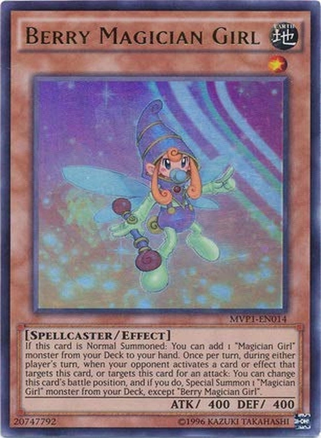 Yu-Gi-Oh! Berry Magician Girl MVP1-EN014 - Unlimited Edition